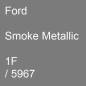 Preview: Ford, Smoke Metallic, 1F / 5967.